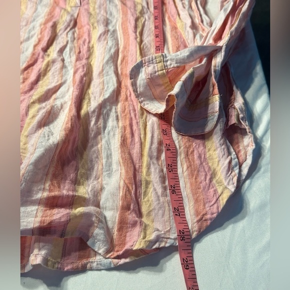 Gap 100% Linen Pullover Lightweight Top Size Small - Picture 7 of 8